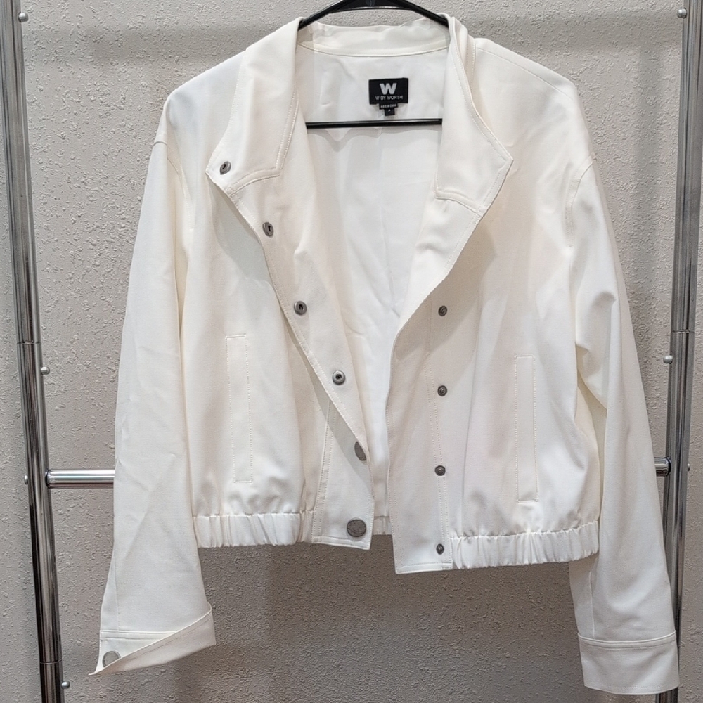 omen's hite Bomber Jacket